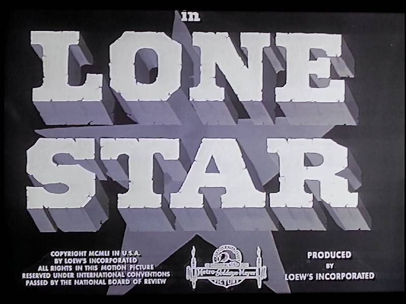 Con Broderick Crawford y Clark Gable en el rodaje de "Lone Star" ...
