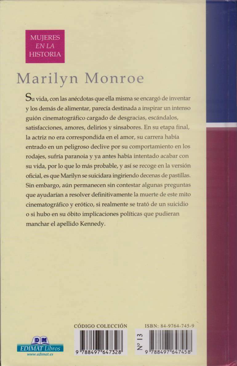 MARILYN MONROE